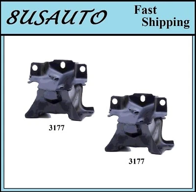 2 PCS FRONT L & R MOTOR MOUNT FIT CHEVROLET EXPRESS 3500, EXPRESS PASAJEROS 5.3L - Image 1 of 3