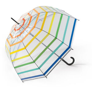United Colors of Benetton Multistripe Automatik Stockschirm Regenschirm Schirm