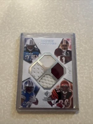 2008 SP Rookie Threads 1/1 Devin Thomas Chris Johnson RC Wow! - Image 1 of 4