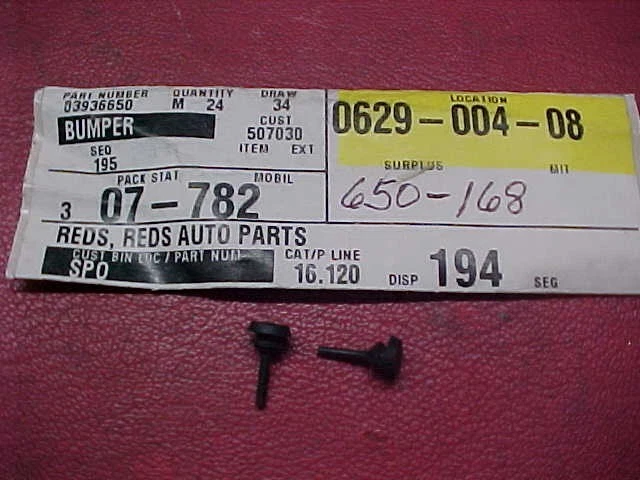 NOS GM 67-72 ASH YRAY BUMPERS CHEVROLET/GMC PICKUP C-10 THRU C-30 BLAZER JIMMY - Image 1 of 1