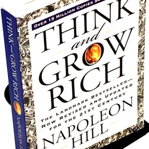 Preowned, THINK AND GROW RICH, NAPOLEON HILL, PAPER, VERY GOOD CONDITION - Picture 1 of 4