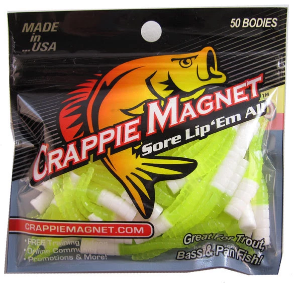 LELAND LURES NEW CRAPPIE MAGNET - 50 pc PK