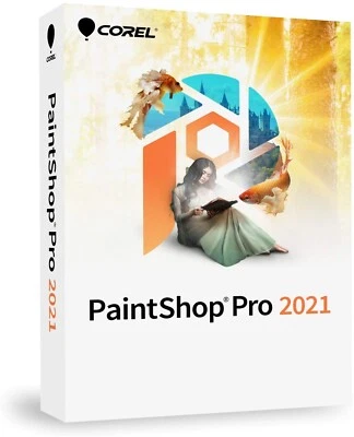 Corel Paint Shop Pro 2021 - Neu - Vollversion - DVD-ROM - Bild 1 von 4