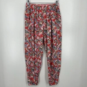 Lululemon Sweatpants Women's 6 Multicolor Floral Print Lightweight Flowabunga - Picture 1 of 9