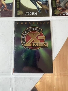 Marvel Fleer Ultra X-Men 1995 Complete Set Chromium Cards Xmen 100 Card Set - Picture 1 of 5