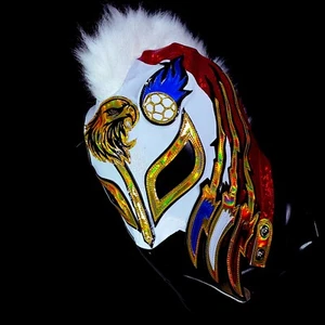 USA SOCCER MASK WRESTLING MASK LUCHADOR WRESTLER MASK LUCHA LIBRE MEXICAN MASK - Picture 1 of 10