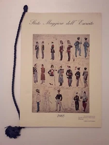 Calendario Stato Maggiore dell'Esercito anno 1985 - Picture 1 of 2