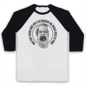 Alien Organism the Thing Classic Retro Sci Fi Carpenter 3/4 Sleeve Baseball Tee - Picture 1 of 12