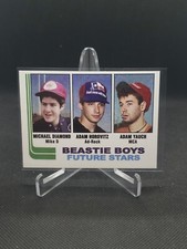 Beastie Boys 1982 Topps Baseball Future Stars Mike D Ad-Rock MCA