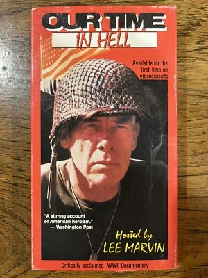 Our Time In Hell VHS World War II Documentary Hosted By Lee Marvin - Image 1 of 4