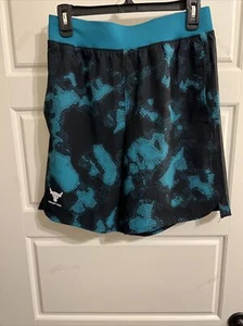 Under Armour Project Rock gewebte tarnfarbene bedruckte Herrenshorts 1377438 Größe M $ 75 - Bild 1 von 5