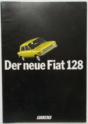 Fiat 128 1976 1977 1978 1979 folleto de ventas - texto alemán Foto 1 de 4