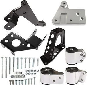 Aluminum Engine Mount Bracket For K-Swap 1994-2001 Acura Integra K20 K24 K-Serie - Picture 1 of 16
