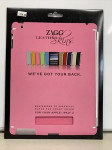 ZAGG PINK Smart LEATHERskin for Apple iPad 2 Synthetic Leather Skin Protection - Picture 1 of 2