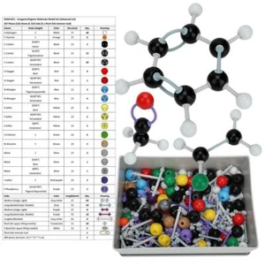 Molecular Modell Kit 267 tlg. Organische Chemie Molekulare Struktur Atom Modell - Bild 1 von 12