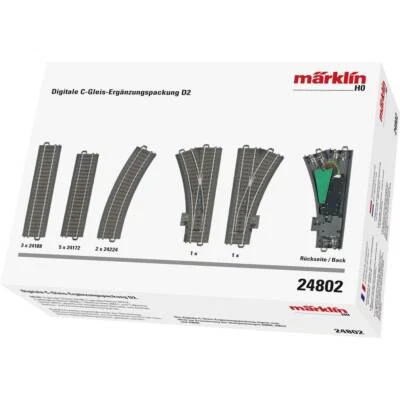 Kit di espansione H0 Märklin C (con massicciata) 24802 D2 digitale - Immagine 1 di 2