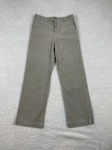 Vineyard Vines Pants Boys Shep & Ian Corduroy Beige Flat Front Size 14 - Picture 1 of 11