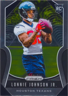 Lonnie Johnson Jr. RC 2019 Prizm Football Chrome Rookie Card #396 Houston Texans - Image 1 of 2