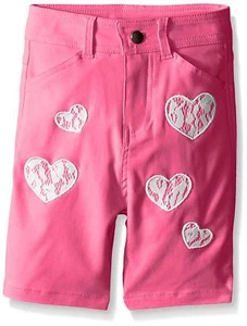 Dream Star Girls' Super Stretch Twill Bermuda Short, Sand Pink, S (4) - Picture 1 of 2