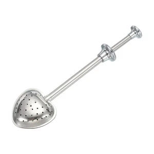 Stainless Steel Adjustable Handle Ball Heart shaped Silver - Picture 1 of 7