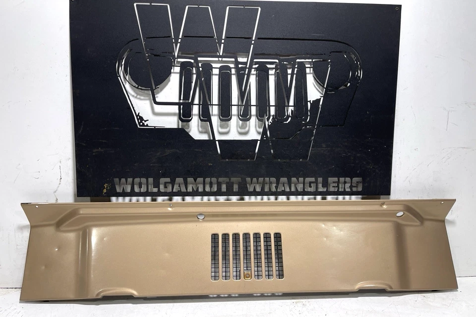 沙漠沙 PTD 抽油烟机 单通风格栅面板 97-06 吉普 TJ 牧马人 CC 6T — 第 1/4 张图片