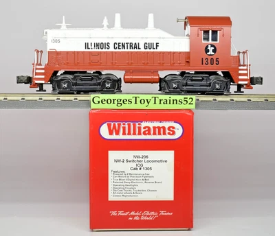 WILLIAMS 3-RAIL O #1305 ICG ILL CENTRAL GULF NW-2 SWITCHER HORN/BELL NW-206 LNIB - Image 1 of 4