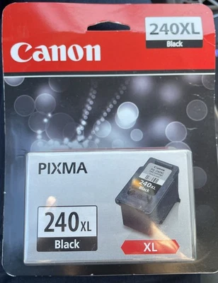 Cartucho de tinta negra Canon PG-240XL original OEM para impresoras PIXMA MG MX sellado Foto 1 de 4