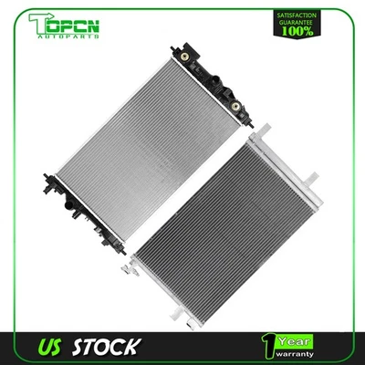 Fits 2010-2015 Chevrolet Cruze Replacement Radiator & Condenser Cooling Assembly Foto 1 de 4
