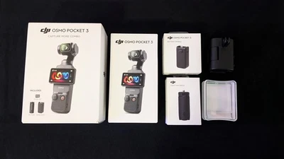 DJI Osmo Pocket 3 Capture More 4K NEW Open Box 256 microSD READ +++ - Image 1 of 4