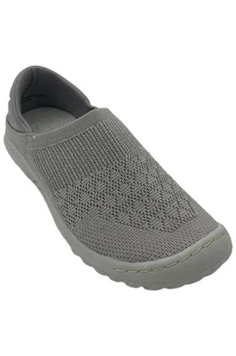 JBU Women's Amelia Slip-On Knit Athletic Sneakers Grey Shimmer - Image 1 of 3