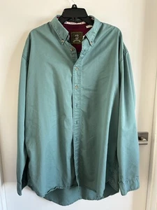 Cinch Shirt Men’s XXL Mint Green Button Down Long Sleeve Western Cowboy Work - Picture 1 of 4