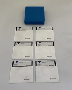 Microsoft MS-DOS Operating System Version 5 UPGRADE 5.25" Floppy Disk Install - Picture 1 of 12