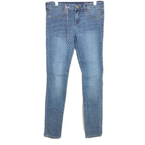 BLANK NYC The Spray On Blue Skinny Jeans Girl’s 14 - Picture 1 of 9