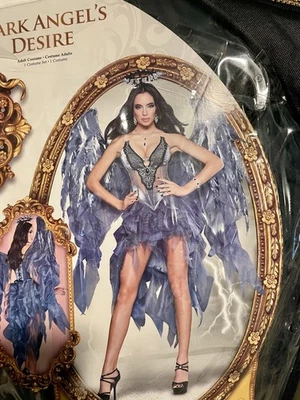 NEW Dark Angel's Desire DELUXE Costume with Wings InCharacter Costumes Medium - Image 1 of 4