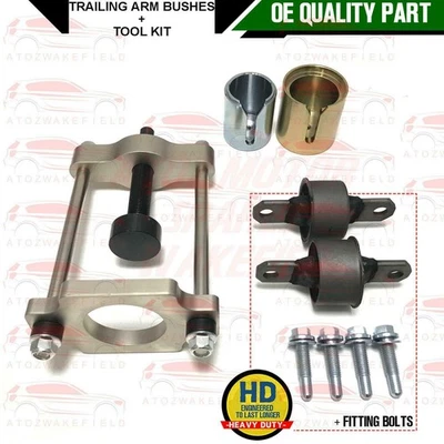 PARA MAZDA 3 5 SUSPENSIÓN TRASERA BRAZO DE ARRASTRE INSTALACIÓN HERRAMIENTA DE EXTRACCIÓN Y CASQUILLOS HD Foto 1 de 3