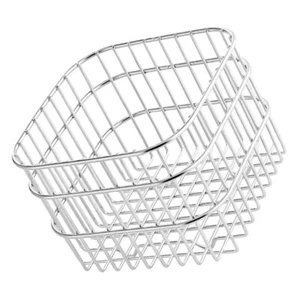 Stainless Steel Storage Basket Fruit for Kitchen Countertop Metal Hollow - Picture 1 of 12