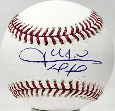 JUAN SOTO NY Mets Signed Autographed OML Baseball Ball PSA/DNA #AP16035 - Image 1 of 4