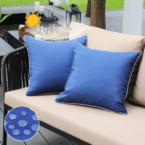 2er Pack Outdoor Wasserdichte Kissenbezüge Deko Bauernhaus Dekokissen... - Bild 1 von 2