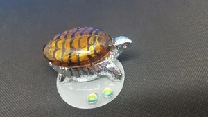 Tolle Schildkröte / Bonbonniere versilbert --Neu - Picture 1 of 1