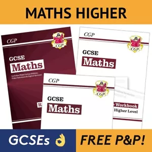 GCSE Mathe Revision Guide Books Bundle 2025 - Higher Level with Answers - NEU - Bild 1 von 12