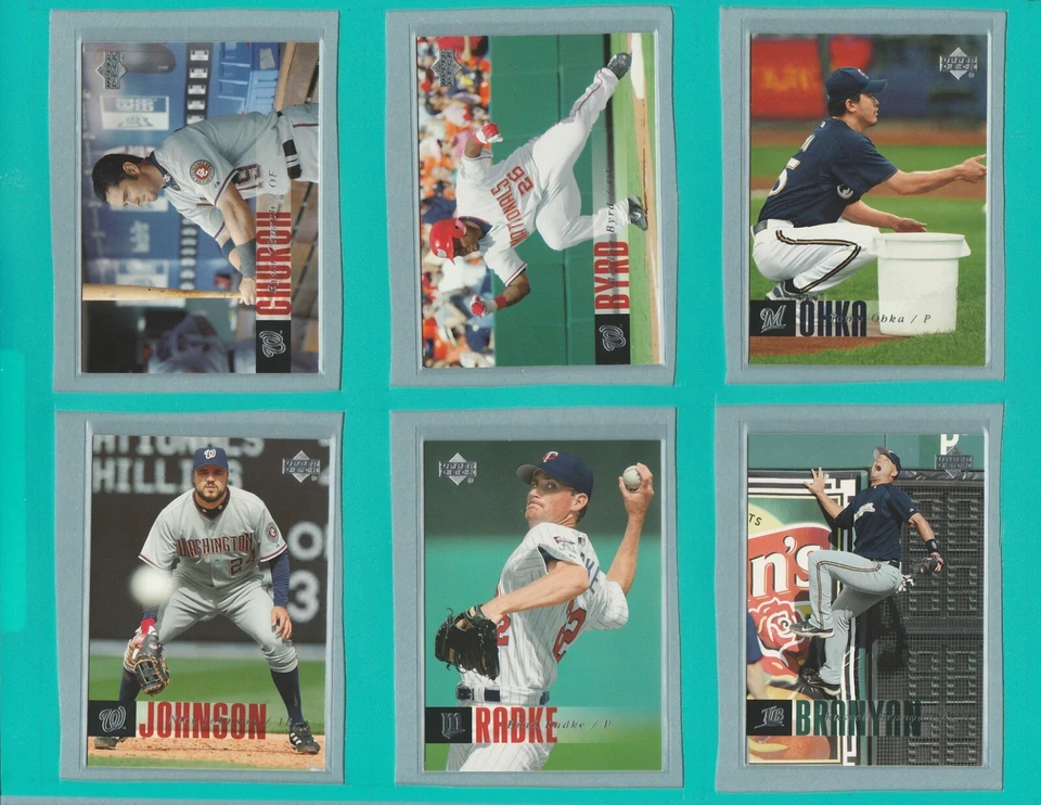 2006 Upper Deck Washington Nationals Baseball Card #495 Nick Johnson - Image 1 of 1