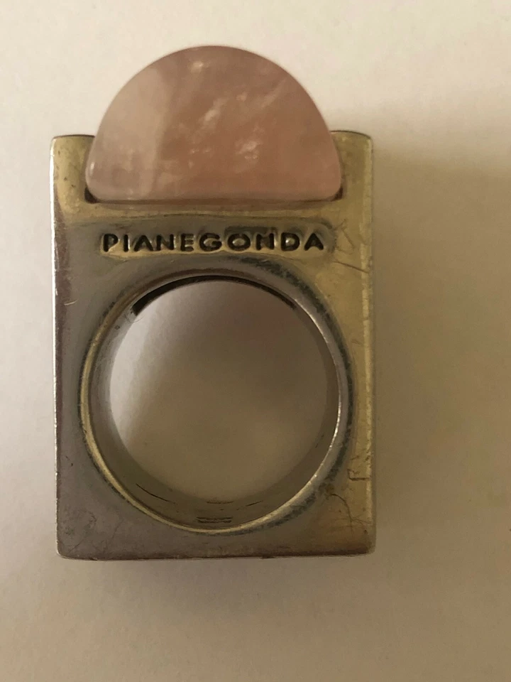 ANEL PIANEGONDA AMETISTA ITÁLIA ENORME ESTRELA DO ROCK RARO ESGOTADO TAMANHO - 7 - Imagem 1 de 4