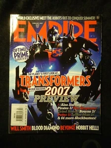 EMPIRE Magazine 2007 Fri Transformers Optimus Prime Arrives Robots Hobbit Hell - Picture 1 of 4