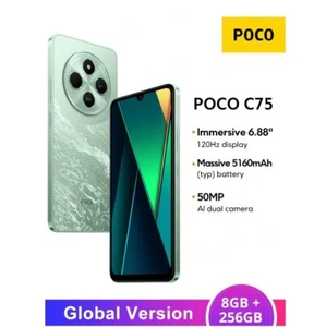 Xiaomi Poco C75 128 GB 6 GB RAM (DESBLOQUEADO DE FÁBRICA) 6.88" 50MP Global 5160mAh Nuevo - Imagen 1 de 6