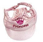 Princess Cap Pink Medium Dog Royalty Fashion Hat Casual Canine 4 3/4"L x 6 3/4"W