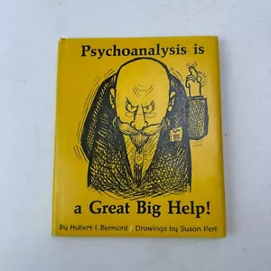 Psychoanalyse ist eine große Hilfe! Hubert Bermont Stein and Day HC DJ Vintage - Bild 1 von 12