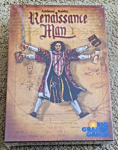 NEW & Sealed! RENAISSANCE MAN Board Game Rio Grande Games Anthony Rubbo - Picture 1 of 6