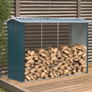 160cm Tall Firewood Holder Steel Log Carrier Holder Wood Rack Indoor & Outdoor - Picture 1 of 22