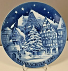 Piatto in porcellana Retsch GmbH atmosfera natalizia a Miltenberg Natale 1980