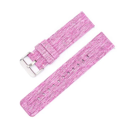 Correa de reloj inteligente de lona de nailon pulsera de liberación rápida 12 14 16 18 20 22 mm Foto 1 de 4